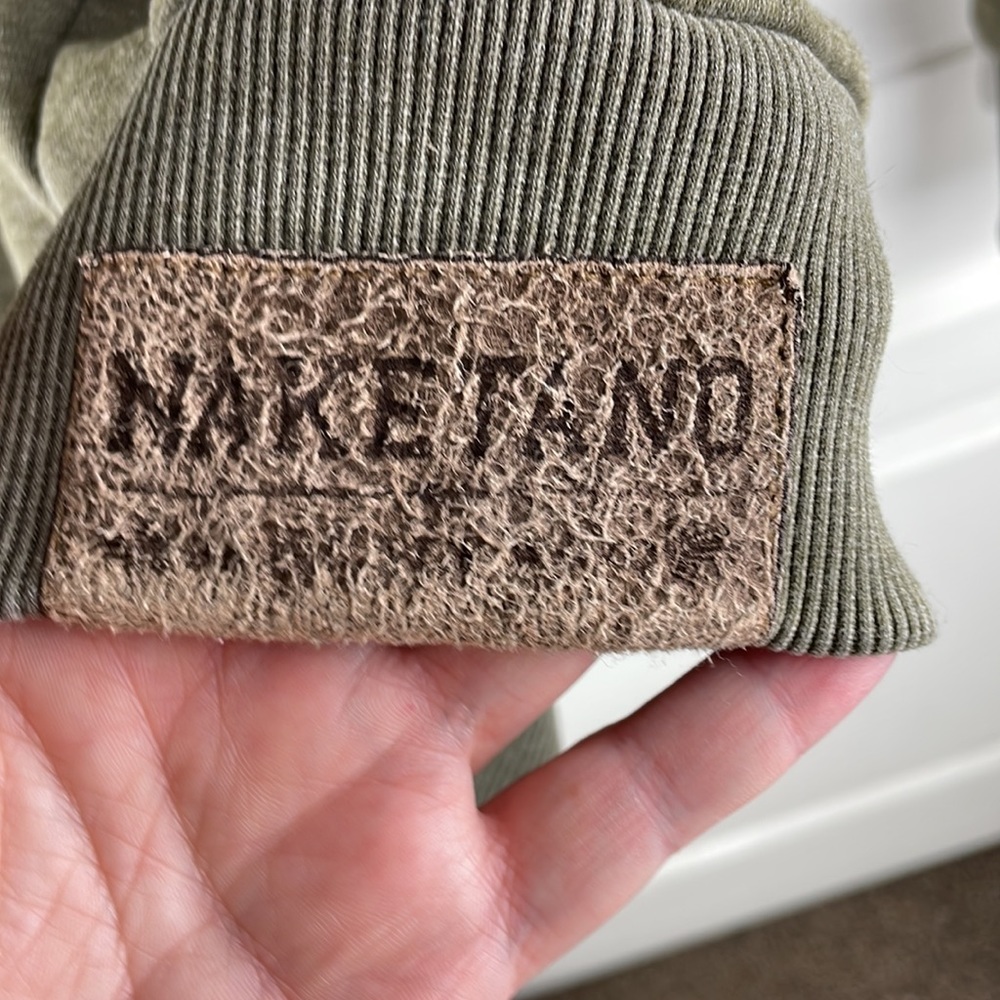 Olive Green Cozy Funnel Neck Women’s Sweater - Picture 8 of 12